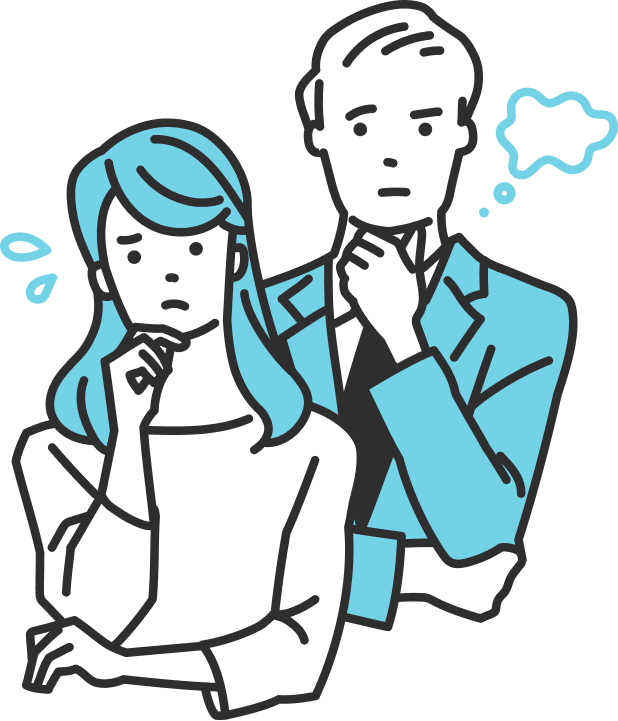 悩む担当者イメージ